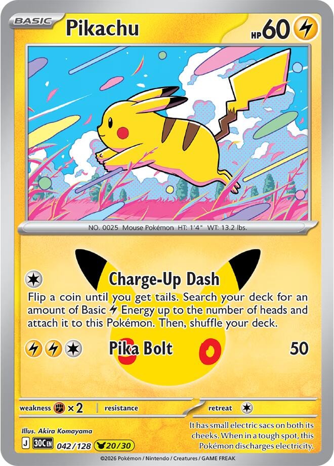 Pikachu 042 128