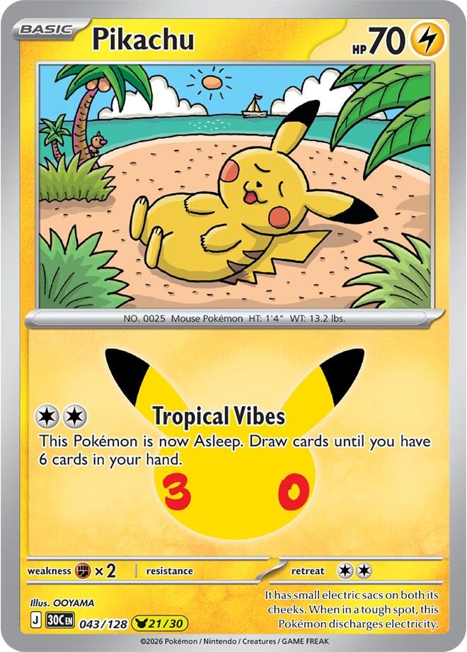 Pikachu 043 128
