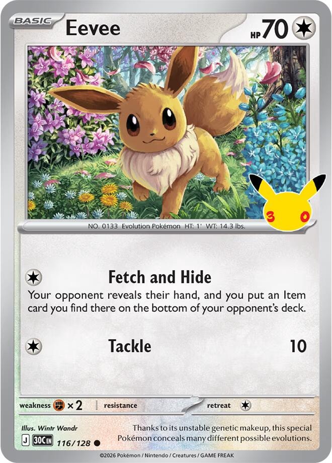 Eevee 116 128
