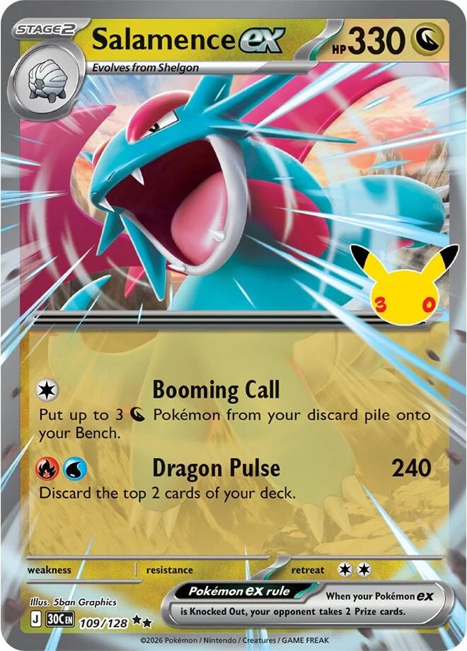 Salamence ex 109 128