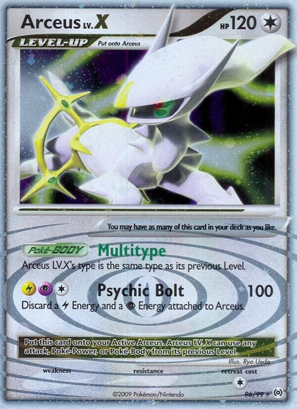 Arceus LvX 96