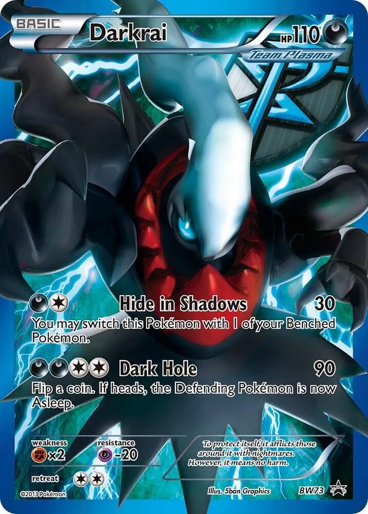 Darkrai Team Plasma BW73