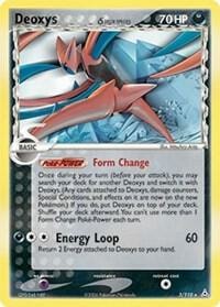 Deoxys Delta Species Attack Forme