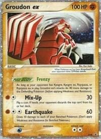Groudon ex 038 EX Collectors Tins