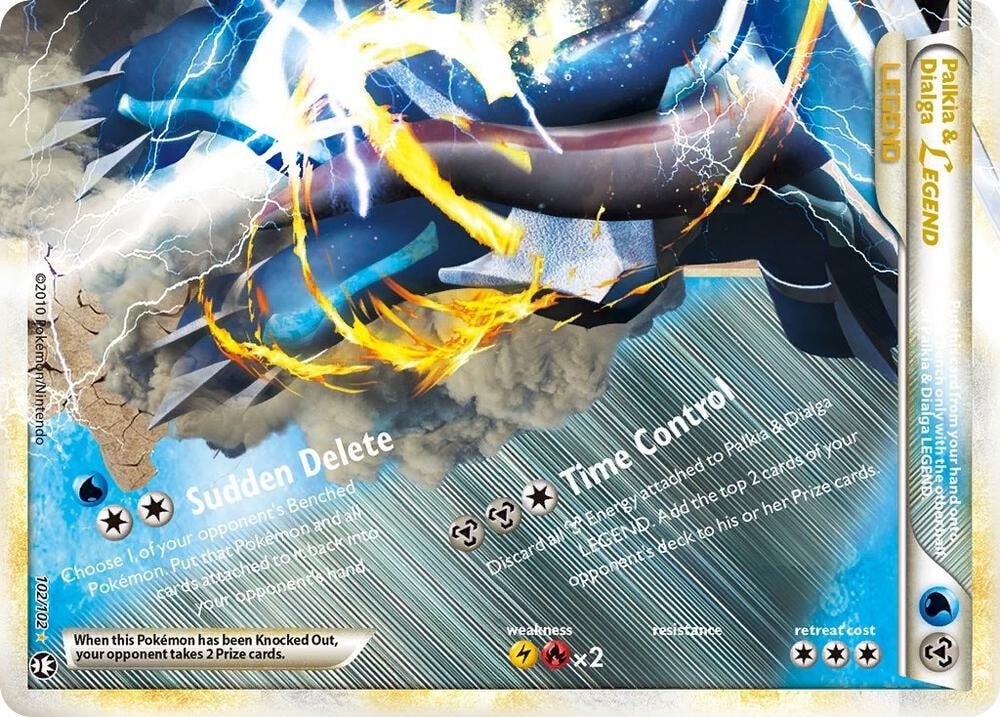 Palkia and Dialga Legend Bottom
