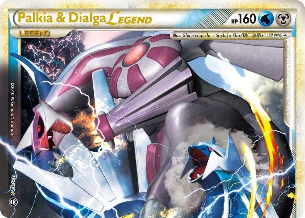 Palkia and Dialga Legend Top