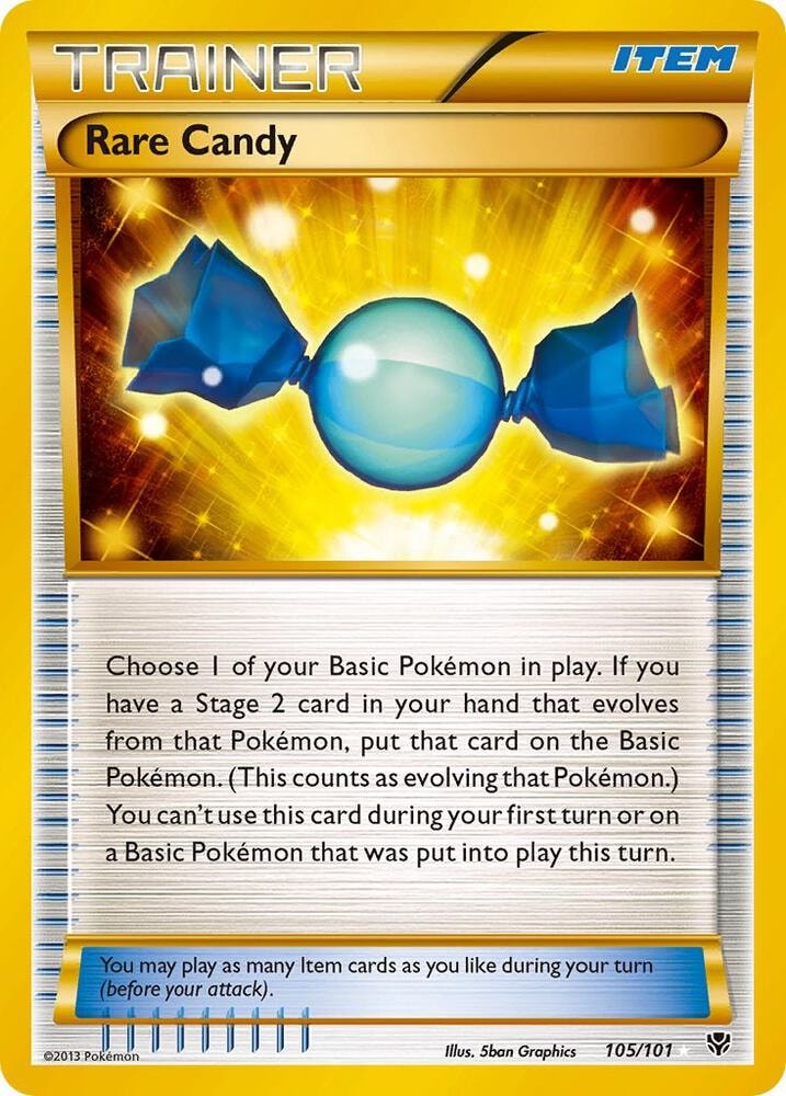 Rare Candy 105 Secret Rare