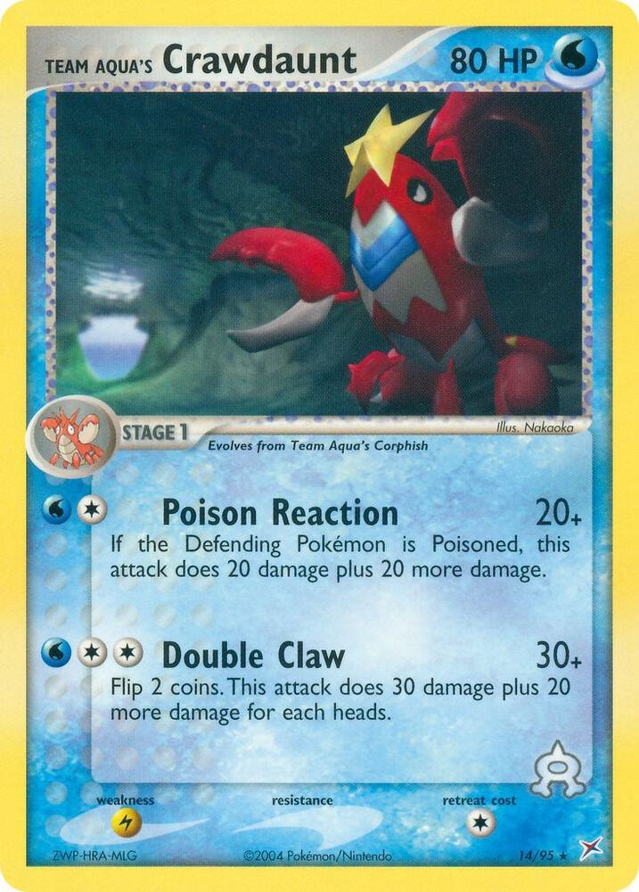 Team Aquas Crawdaunt 14 95