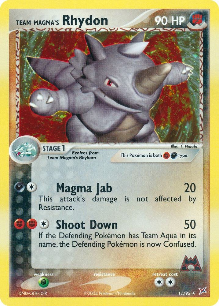 Team Magmas Rhydon 11 95