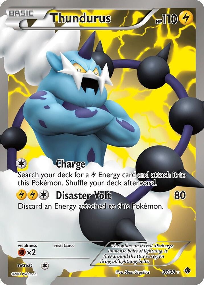 Thundurus 97 Full Art