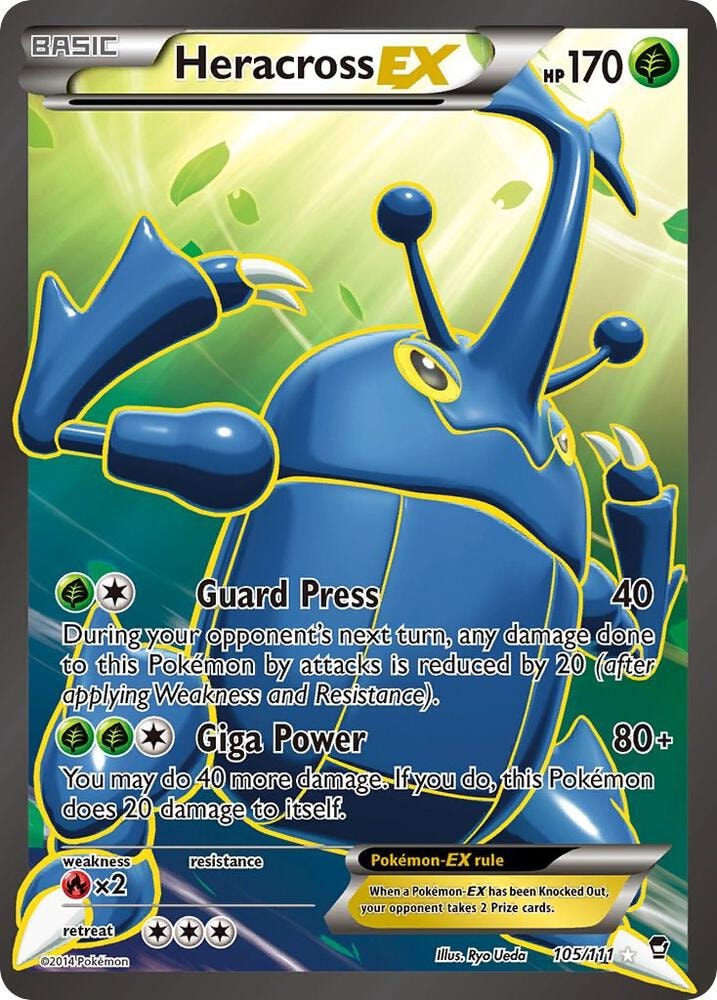 Heracross EX 105 Full Art