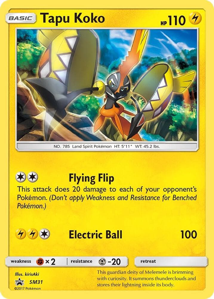 Tapu Koko SM31