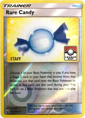 Rare Candy 142 168 League Cup Staff