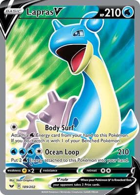 Lapras V Full Art