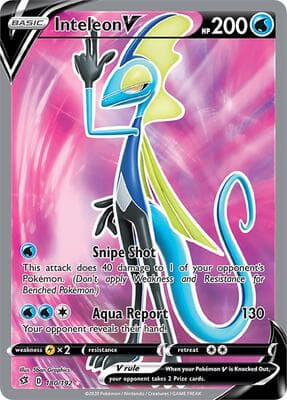 Inteleon V Full Art