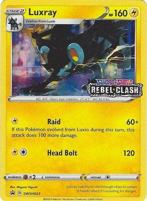 Luxray SWSH023 Prerelease