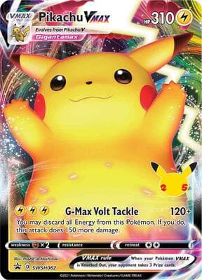 Pikachu VMAX SWSH062