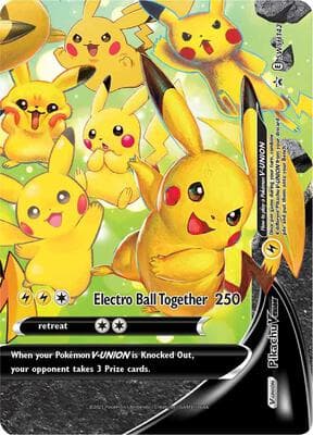 Pikachu V Union SWSH142