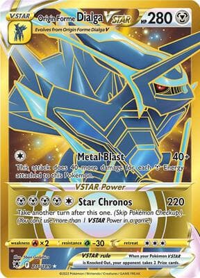 Origin Forme Dialga VSTAR 210 189 Secret