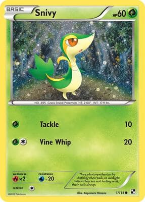 Snivy 1 114 Cosmos Holo