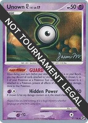 Unown G 2009 Jason Martinez