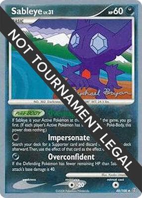 Sableye 2010 Mychael Bryan