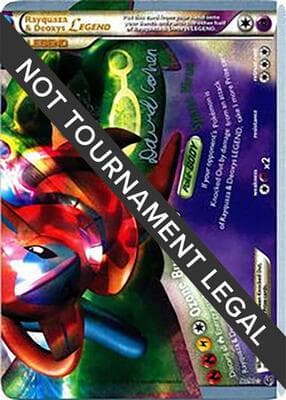 Rayquaza and Deoxys Legend 90 2011 David Cohen