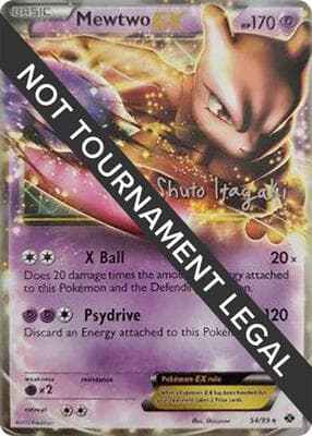 Mewtwo EX 2012 Shuto Itagaki