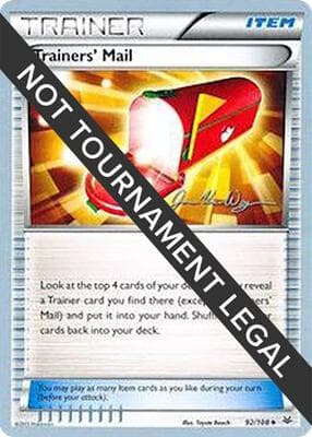 Trainers Mail 2015 Jacob Van Wagner