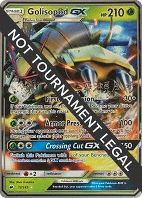 Golisopod GX 2017 Kabu Fukase