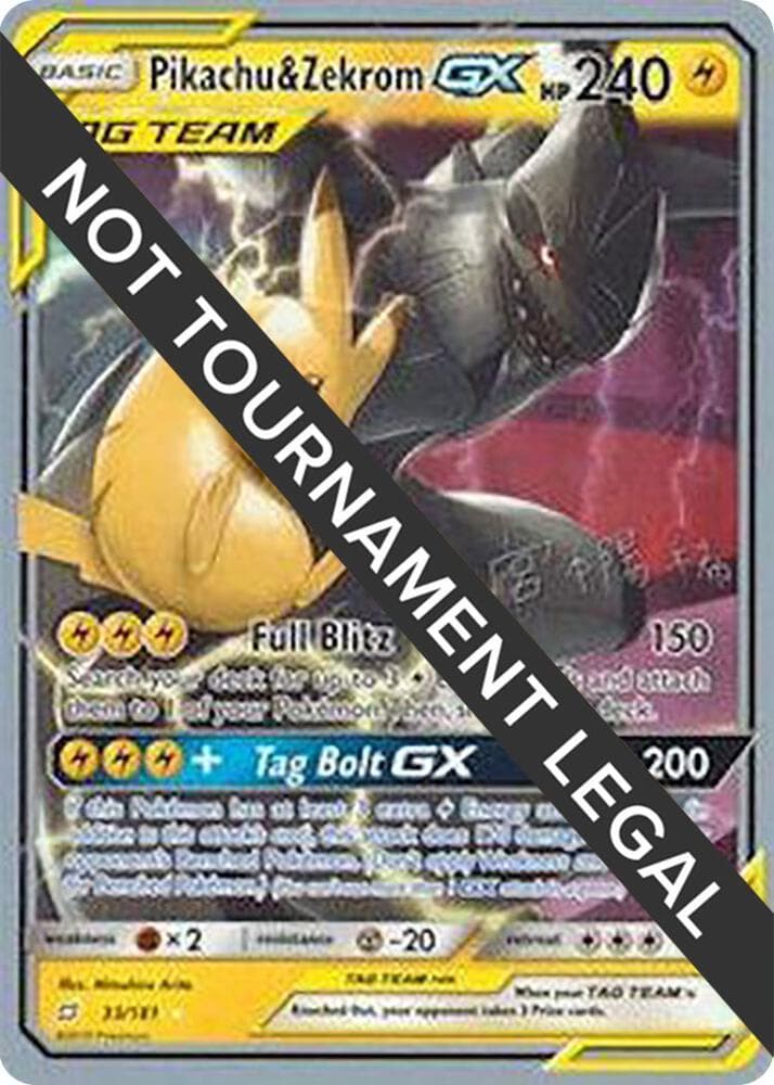 Pikachu and Zekrom GX 2019 Haruki Miyamoto