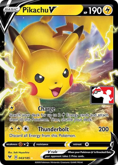 Pikachu V 043 185