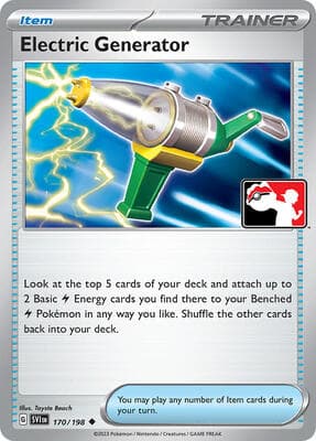 Electric Generator 170 198