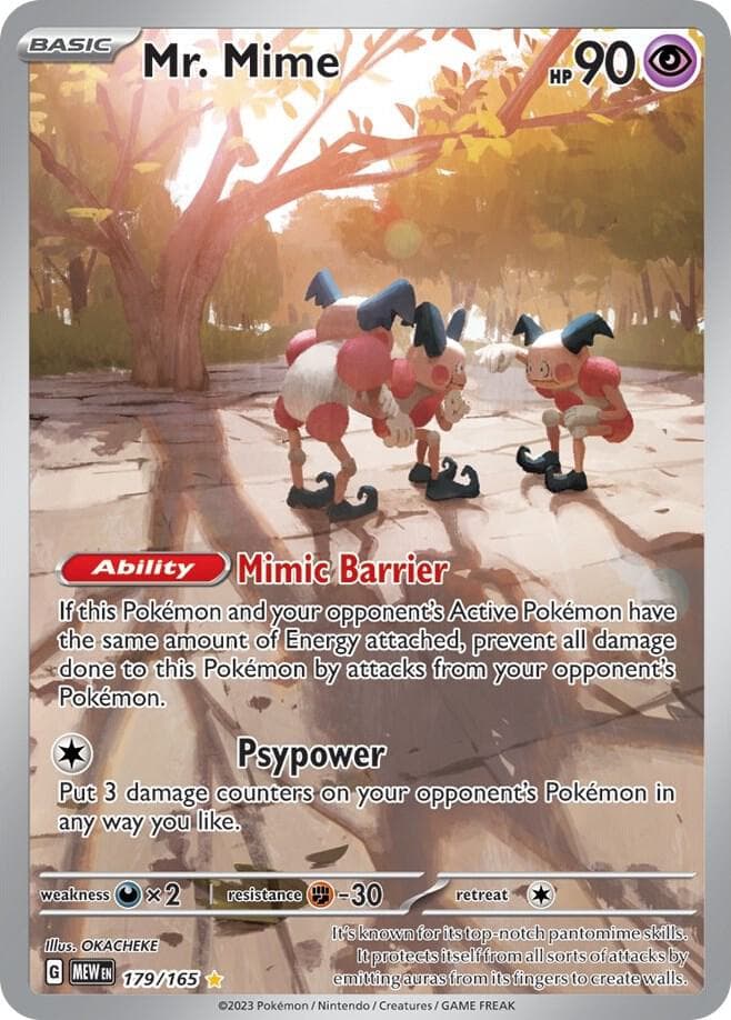 Mr Mime 179 165