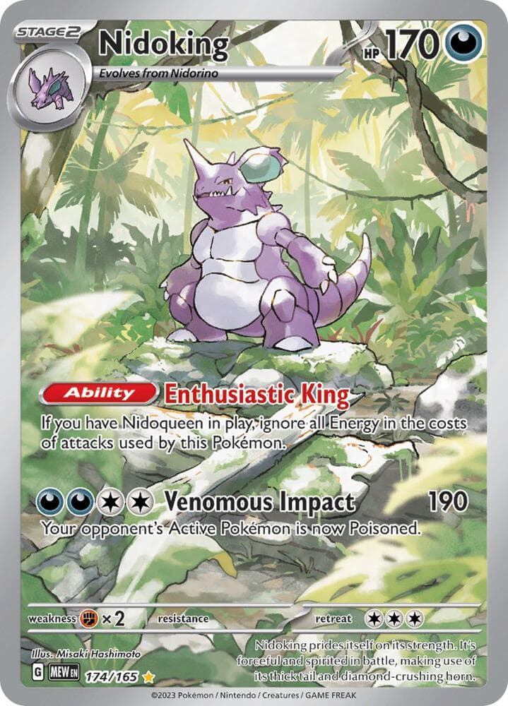 Nidoking 174 165