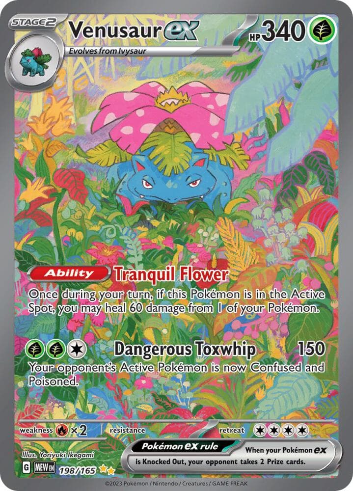 Venusaur ex 198 165