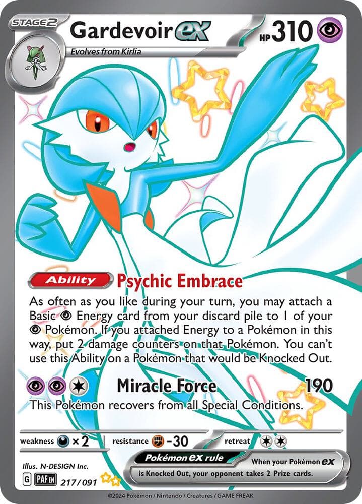 Gardevoir ex 217 091
