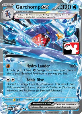 Garchomp ex 038 182