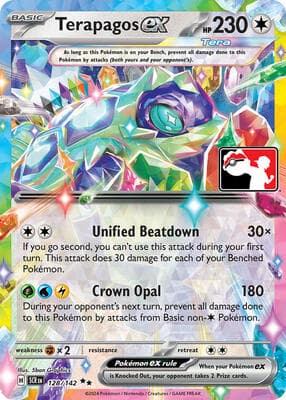 Terapagos ex 128 142 Prize Pack Series 6