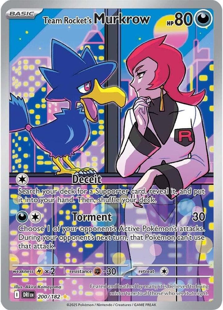 Team Rockets Murkrow 200 182
