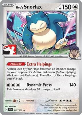 Hops Snorlax 117 159
