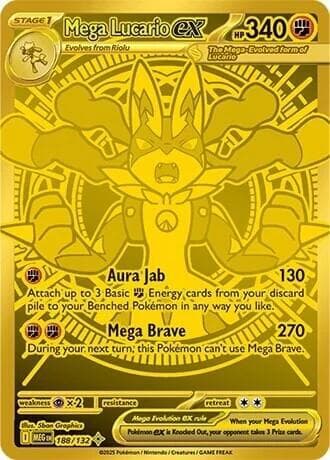 Mega Lucario ex 188 132