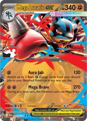 Mega Lucario ex 077 132