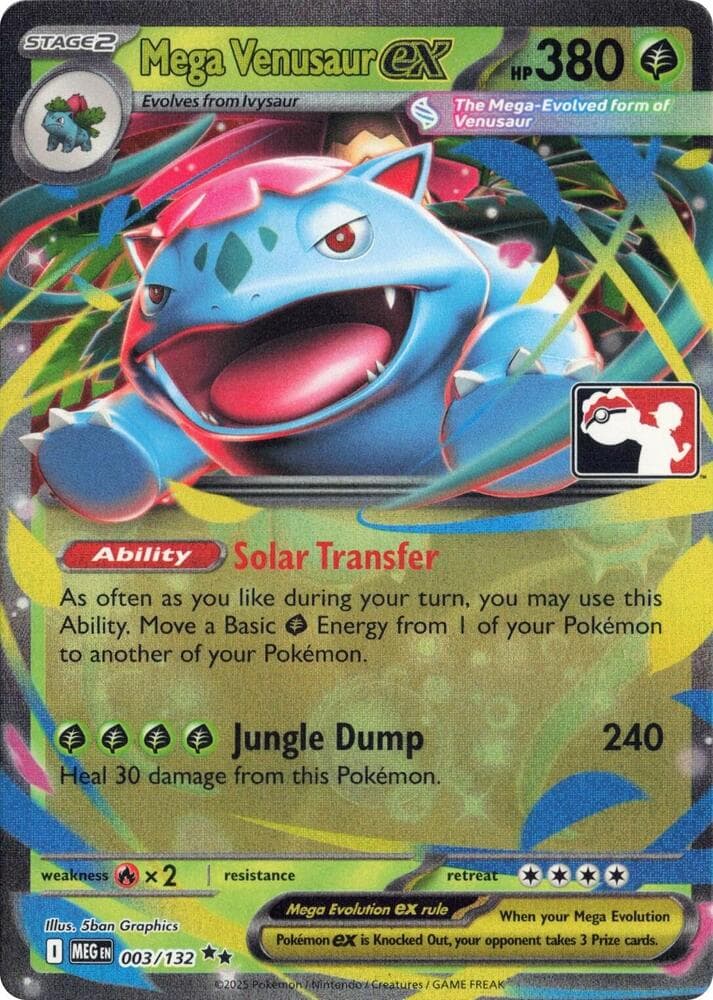Mega Venusaur ex 003 132