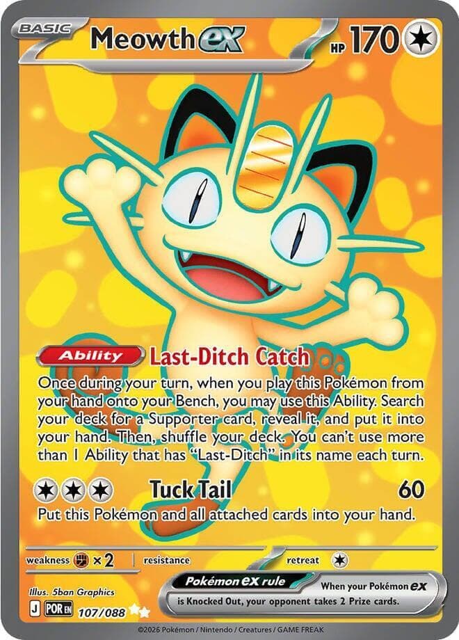 Meowth ex 107 088