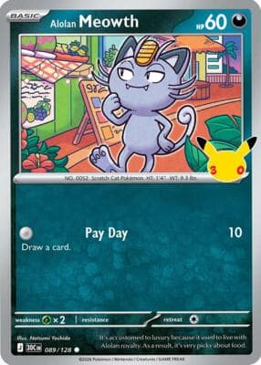 Alolan Meowth 089 128
