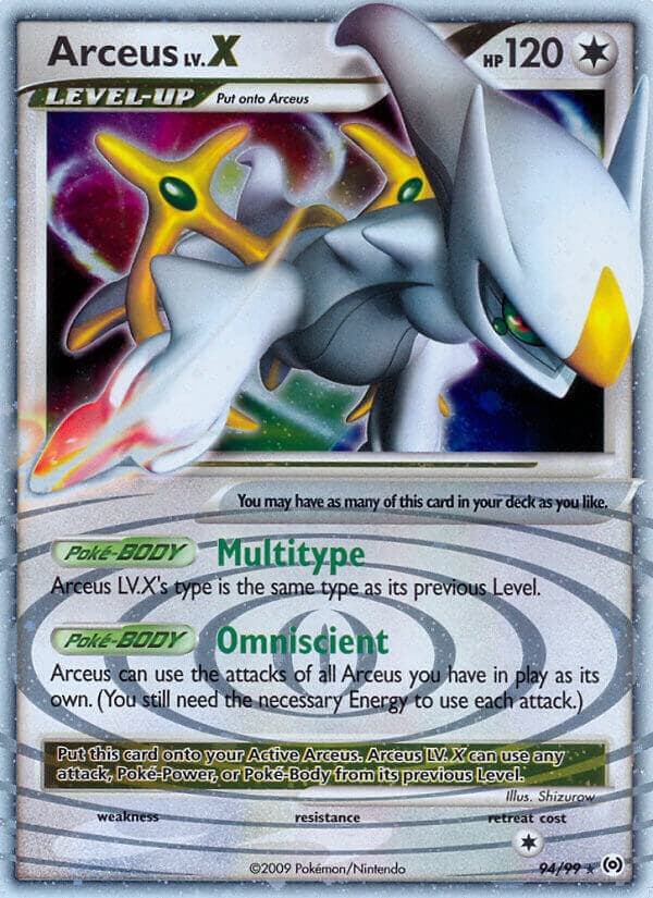 Arceus LvX 94
