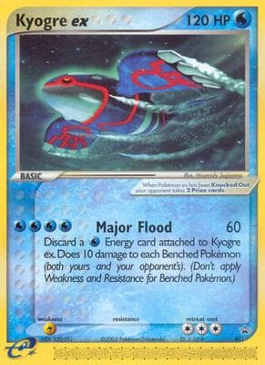 Kyogre ex 001 Nintendo Power Magazine