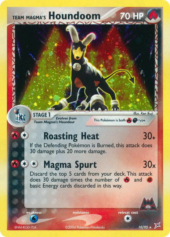 Team Magmas Houndoom 10 95