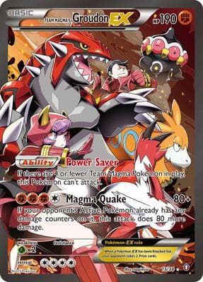 Team Magmas Groudon EX